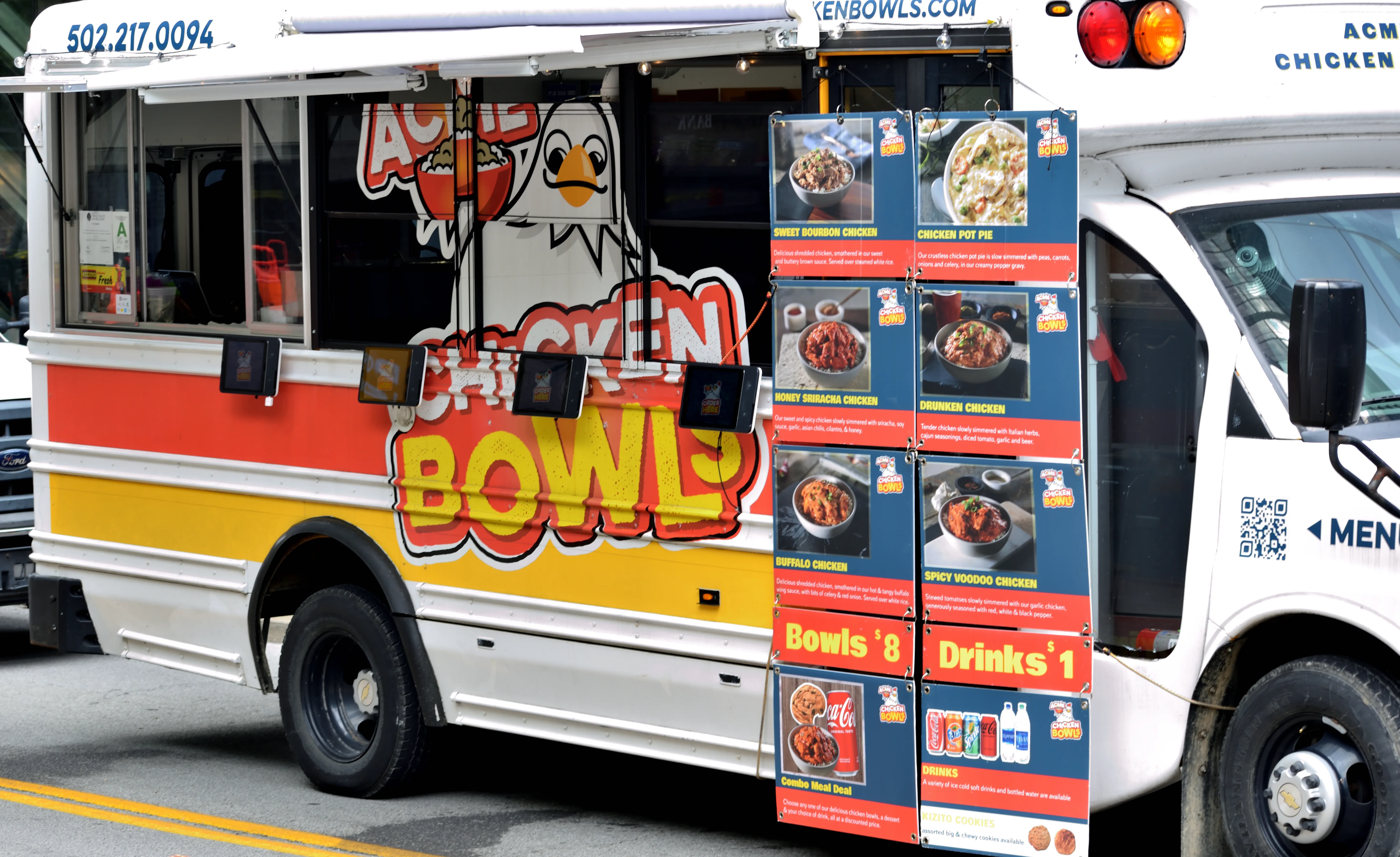 acme chicken bowls food truck