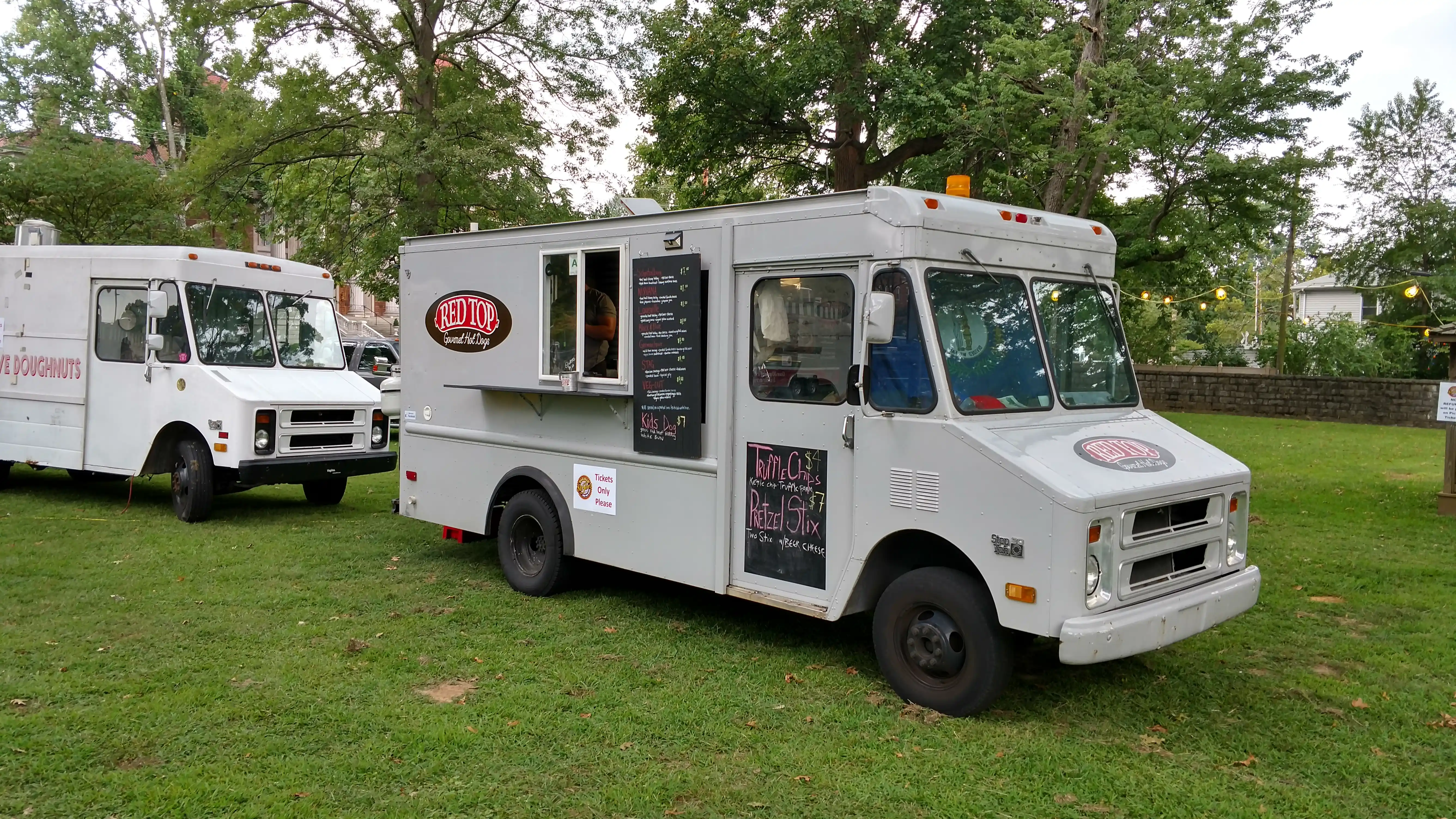 food truck at an event